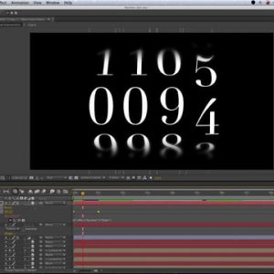 After Effects Analog Counter Template