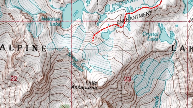 Core Enchantments—Little Annapurna—2016